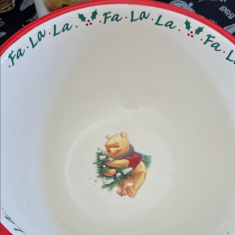 Disney Pooh's Winter Wonderland Bowl